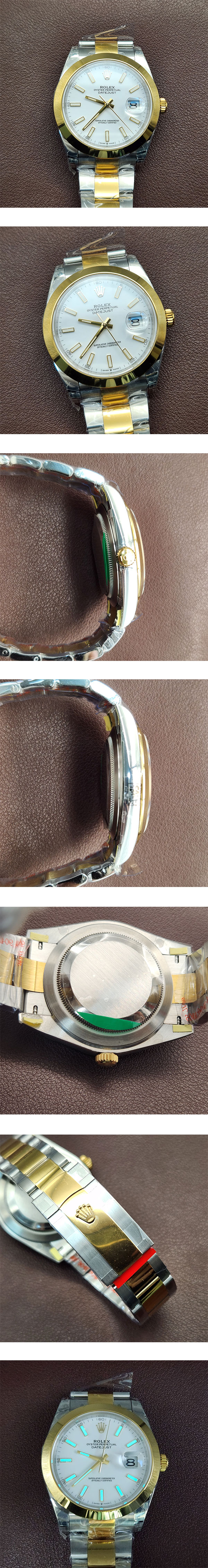 【XT工場】ロレックススーパーコピー時計 デイトジャスト 41 ホワイト 126303 優秀店舗　